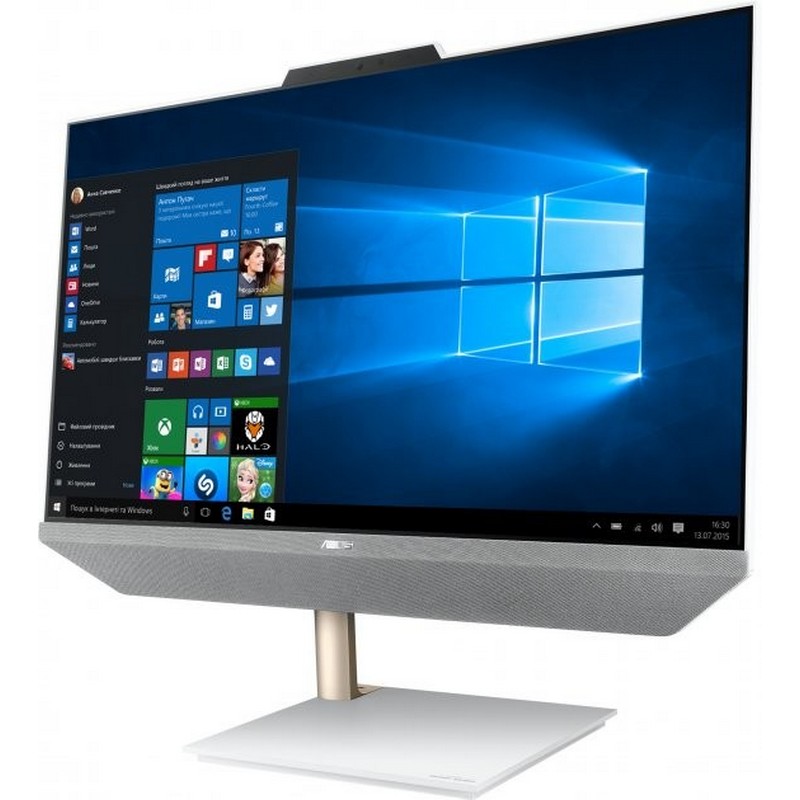 Моноблок ASUS Vivo AIO M5401WUAT-WA068T AMD R3 5300U/8Gb/256Gb SSD/23,8" IPS FHD Touch Glare/Wireless silver white keyboard/Wireless optical mouse/White 90PT02Z3-M06220 90PT02Z3-M06220