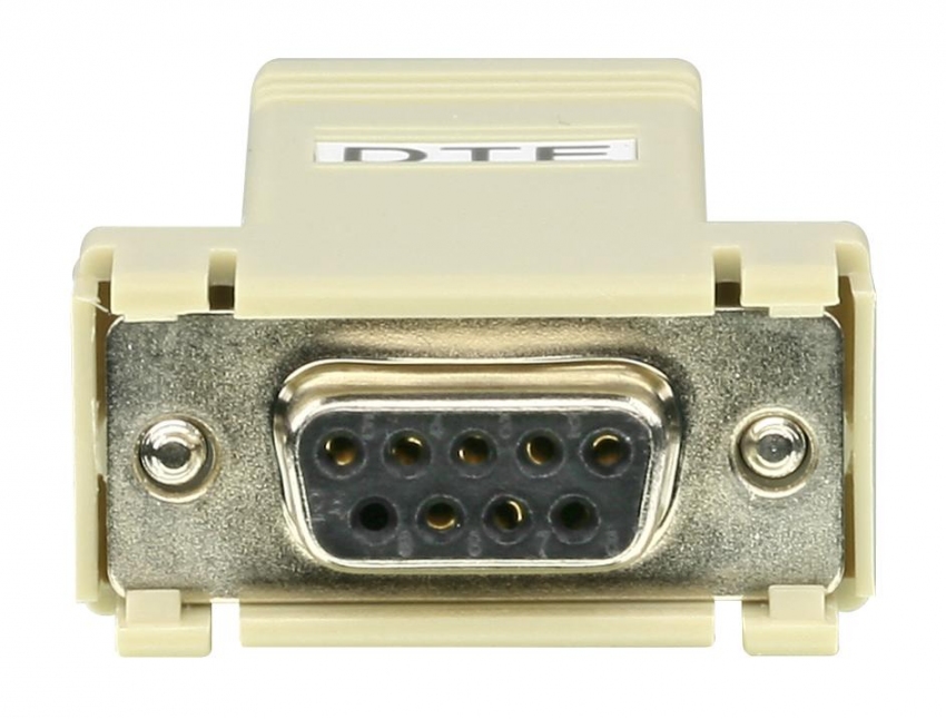 Переходник ATEN DB9<=>RJ45, Female-Female, 8 провод., схема DTE-DTE SA0141 SA0141