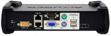 Модуль ATEN KVM USB/PS2, 200 метр,, 1xUTP Cat5e, для подкл,конс,к локал,комп, и перекл,KM0532/KM0932, макс,разр,1280х1024, 2xRJ45+HD-DB15+2х6MINIDIN+2хUSB A-тип+SPHD15+DB9, 8xFemale+Male, DC5,3V, KA7230S-AX-G KA7230S-AX-G