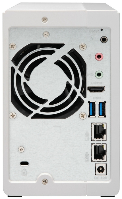 Сетевое хранилище QNAP D2 Pro RAID-накопитель, 2 отсека для HDD, с функцией USB Quick Access, HDMI-порт. Intel Celeron N3060 1,6 ГГц (до 2,48 ГГц), 1 ГБ D2 Pro D2 Pro