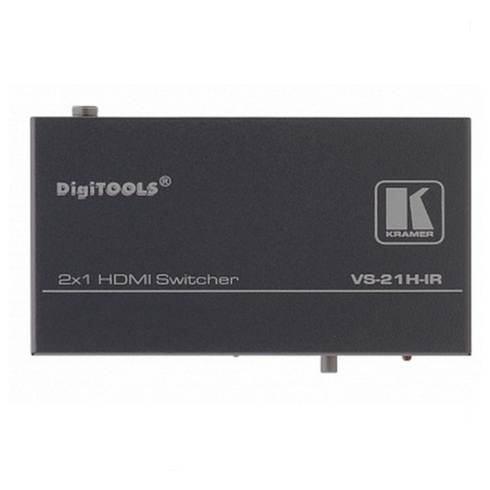 Коммутатор Kramer VS-21H-IR DigiTOOLS® 2х1 HDMI 90-702100190 90-702100190