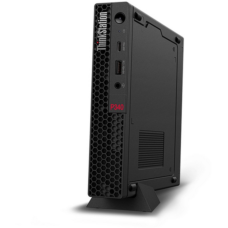 Компьютер Lenovo ThinkStation P340 tiny Core i9 10900T (1.9)/32Gb/SSD1Tb/P1000 4Gb/Windows 10 Professional 64/GbitEth/WiFi/BT/135W/клавиатура/мышь/черный 30DF003XRU 30DF003XRU
