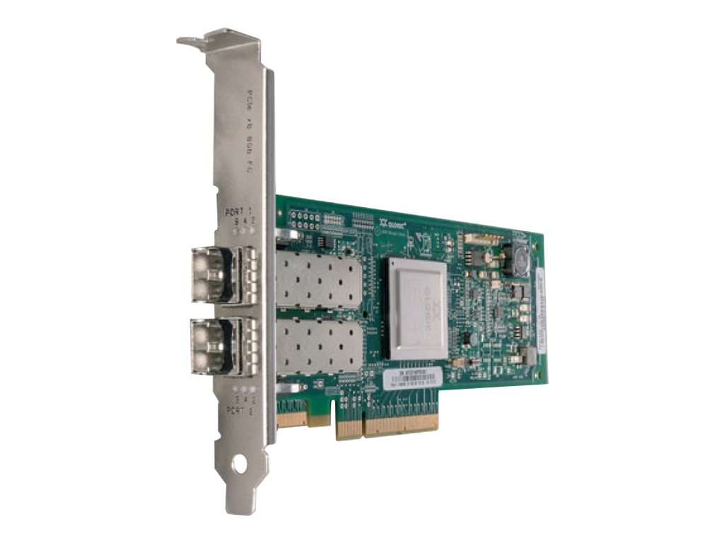 Контроллер Dell EMC QLogic QLE2562 Dual Port, 8Gbps Optical Fibre Channel PCIe HBA Card Full Height 406-BBEK 406-BBEK