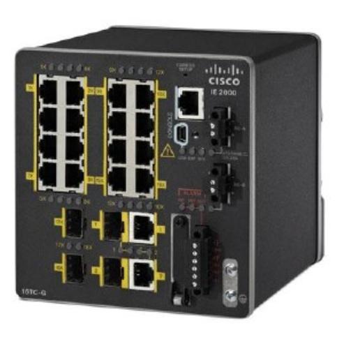 Коммутатор Cisco IE 16 10/100,2 FE SFP+2 T/SFP, Base with 1588 IE-2000-16TC-G-E IE-2000-16TC-G-E