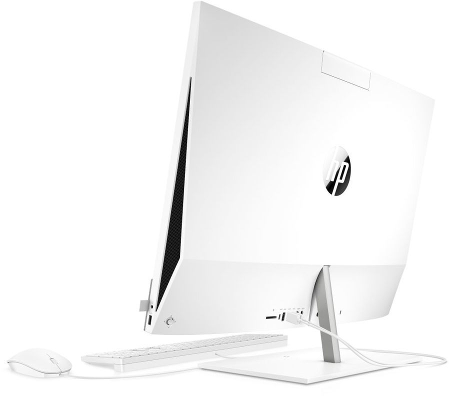 Моноблок HP Pavilion I 27-d0010ur Touch 27" FHD(1920x1080) Core i5-10400T, 8GB DDR4 2666 (1x8GB), SSD 256Gb, nVidia Gef MX350 2GB, no DVD, kbd&mouse wireless, 5MP Webcam, White, Win10, 1Y Wty 14Q45EA 14Q45EA