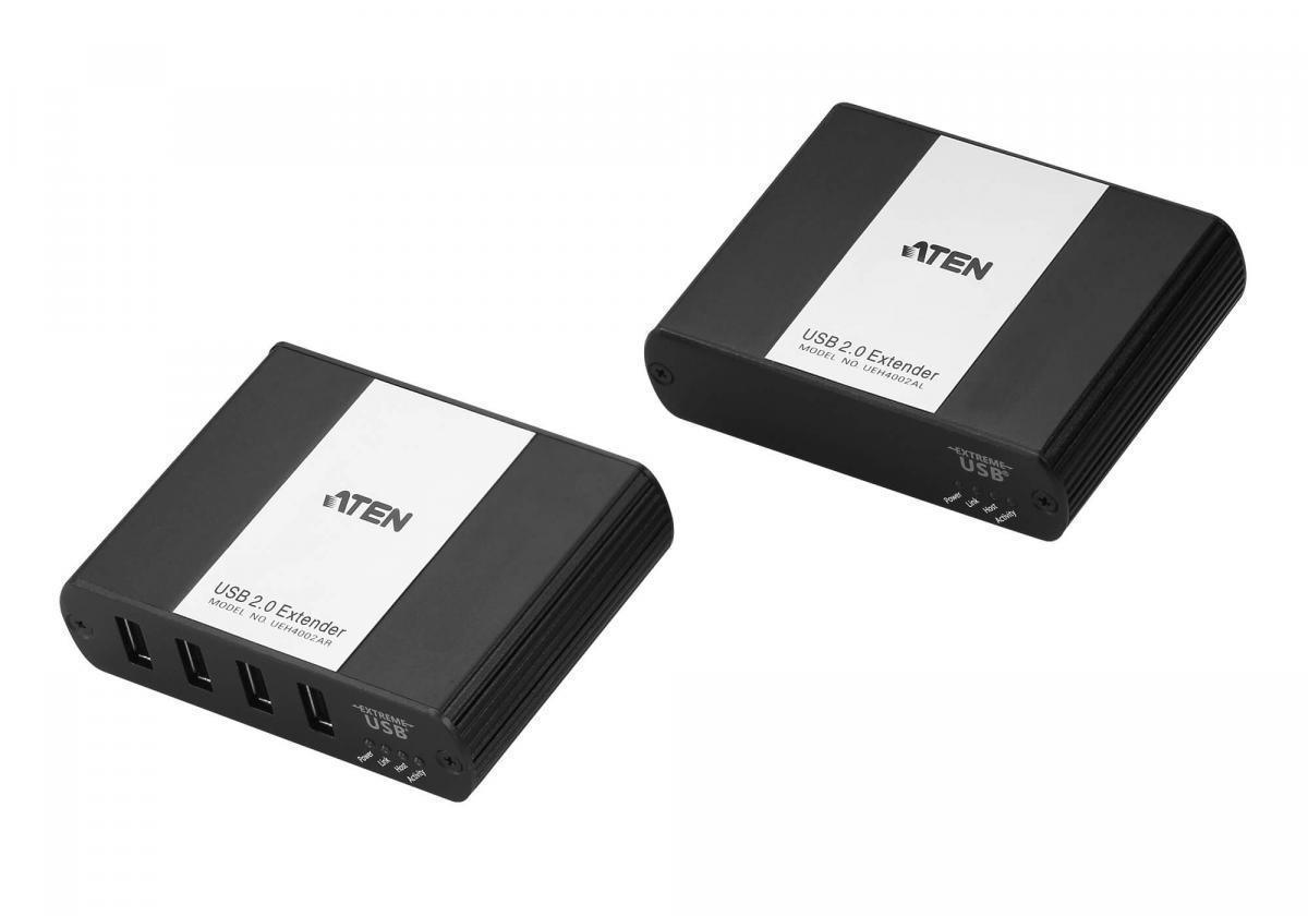 Удлинитель ATEN 4-Port USB 2.0 CAT 5 Extender UEH4002A-AT-G UEH4002A-AT-G
