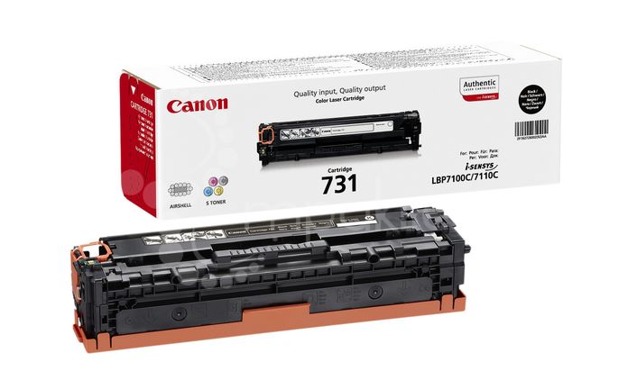 Картридж Canon 731 BK для LBP 7100Cn/7110Cw черный (1 400 стр.) 6272B002