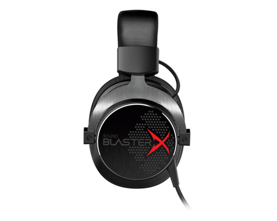 Наушники Creative с микрофоном Sound BlasterX H5 черный/серебристый 1.2м мониторные оголовье 70GH031000003 70GH031000003