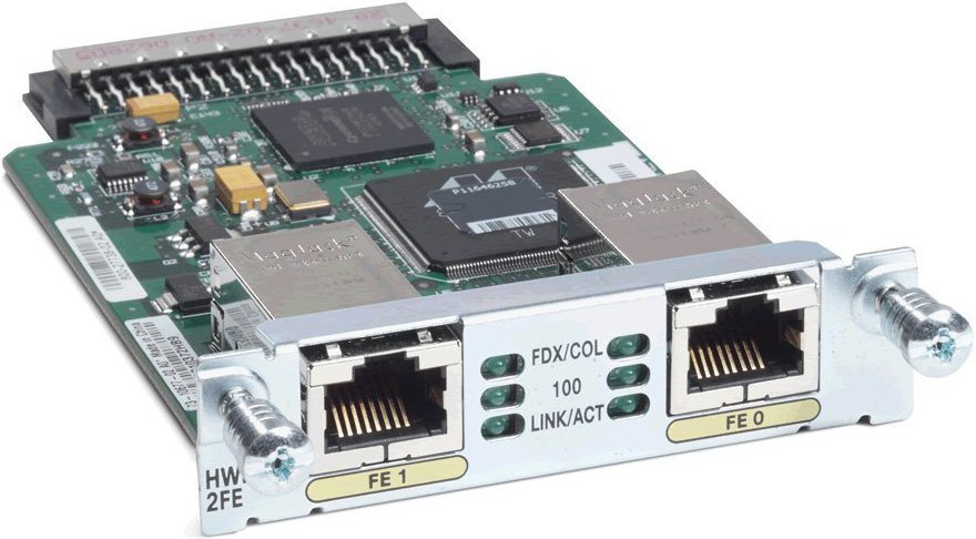 HWIC-2FE Модуль CiscoTwo 10/100 routed port HWIC HWIC-2FE