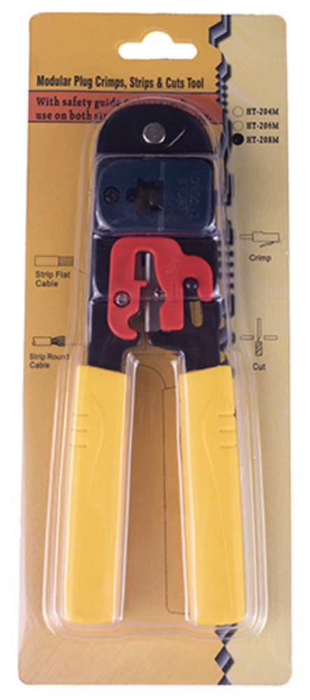 Инструмент Hyperline обжимной для RJ-45 HT-L2180 HT-L2180