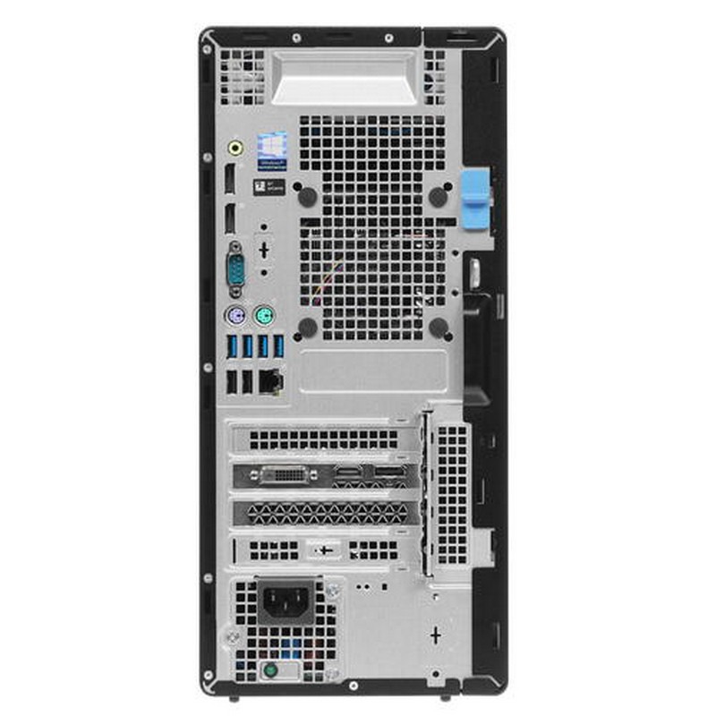 Персональный компьютер Dell Optiplex 7071 MT i7 9700K (3.6)/16Gb/SSD512Gb/GTX1660 6Gb/DVDRW/CR/Windows 10 Professional/GbitEth/WiFi/BT/460W/клавиатура/ мышь/черный/серебристый 7071-2097 7071-2097
