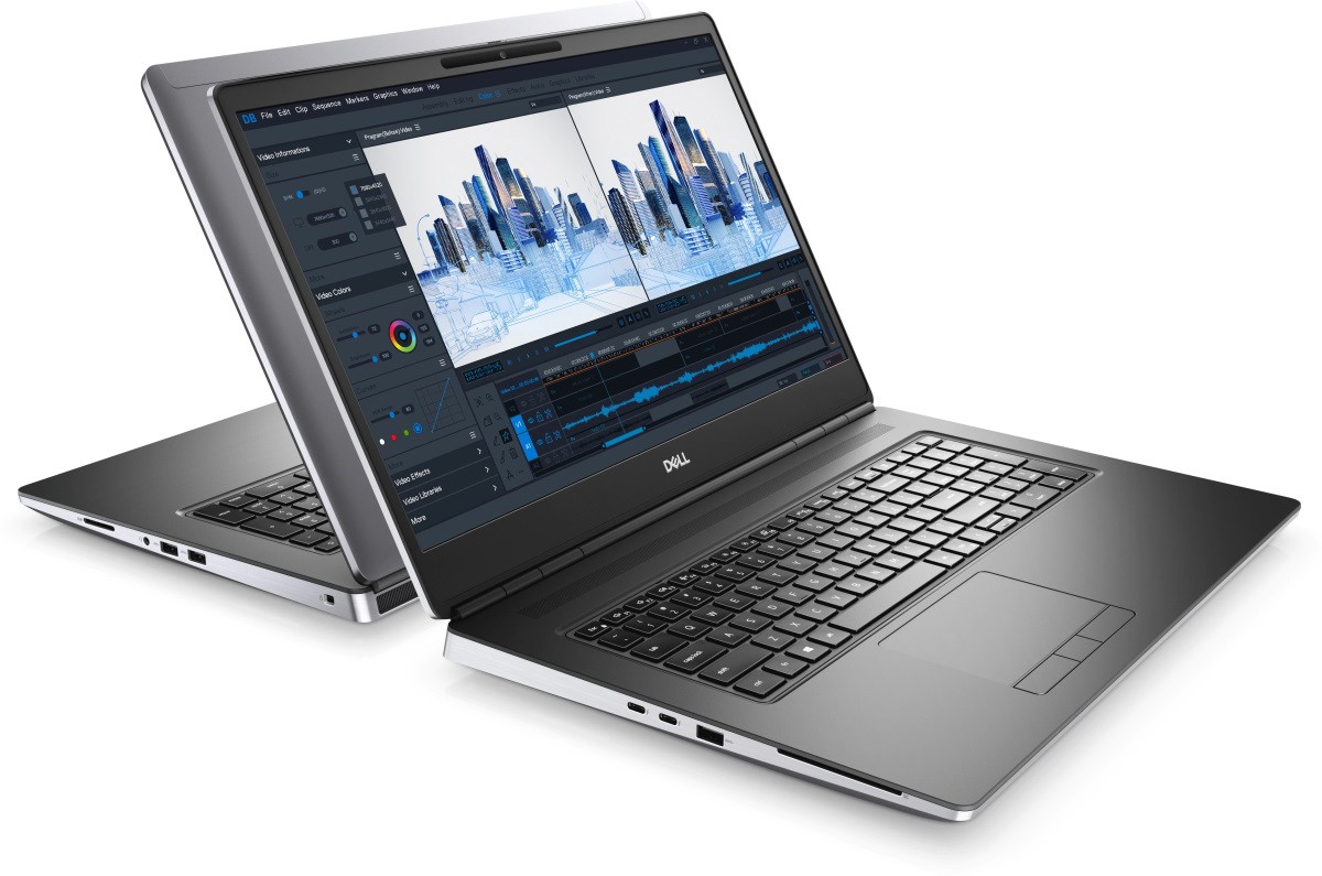 Ноутбук Dell Precision 7760 Core i9-11950H (2,6GHz) 17,3" UHD (3840x2160) AG 16GB (2x 8GB) DDR4 1TB SSD (M.2 PCIe) NV RTX A3000 (6GB DDR6) FPR, Smart Card, NFC, TPM, vPro 6 cell (95WHr) W10 Pro 3y ProS+NBD 7760-7449 7760-7449