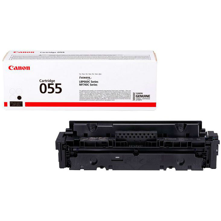 Тонер-картридж Canon черный CRG 055 BK (2300 стр.) для LBP66x/MF74x 3016C002 3016C002