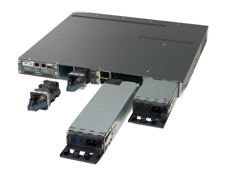Коммутатор Cisco Catalyst 3850 24 Port Data IP Services, Russia WS-C3850R-24T-E