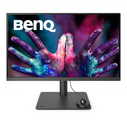 Монитор BenQ 27" PD2705U IPS LED 3840x2160 16:9 5ms 250(350)cd/m2 1200:1 178°/178° HDMI 2.0 DP1.4 USB-C(65W) 2*USB Type-B USB-C 3*USB3.2 Speakers HAS Swivel Pivot Tilt Dark Grey 9H.LKDLA.TBE 9H.LKDLA.TBE