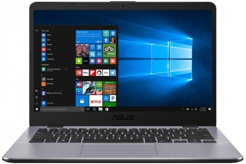 Ноутбук Asus X405UA 14"(1920x1080 IPS)/Intel Core i3 6006U(2Ghz)/8192Mb/256SSDGb/noDVD/Int:shared/Cam/BT/WiFi/bag/war 1y/1.3kg/W10  90NB0FA8-M13250 90NB0FA8-M13250