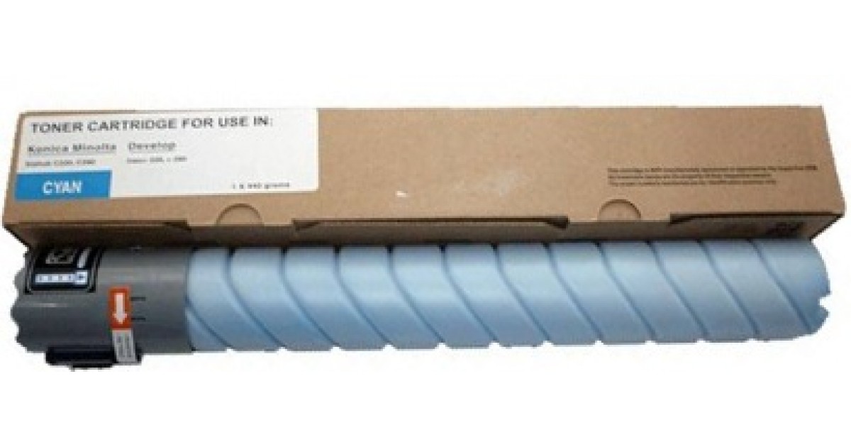Тонер Konica-Minolta bizhub C220/280 синий TN-216C (o)(TN-216C)(A11G451) TN-216C
