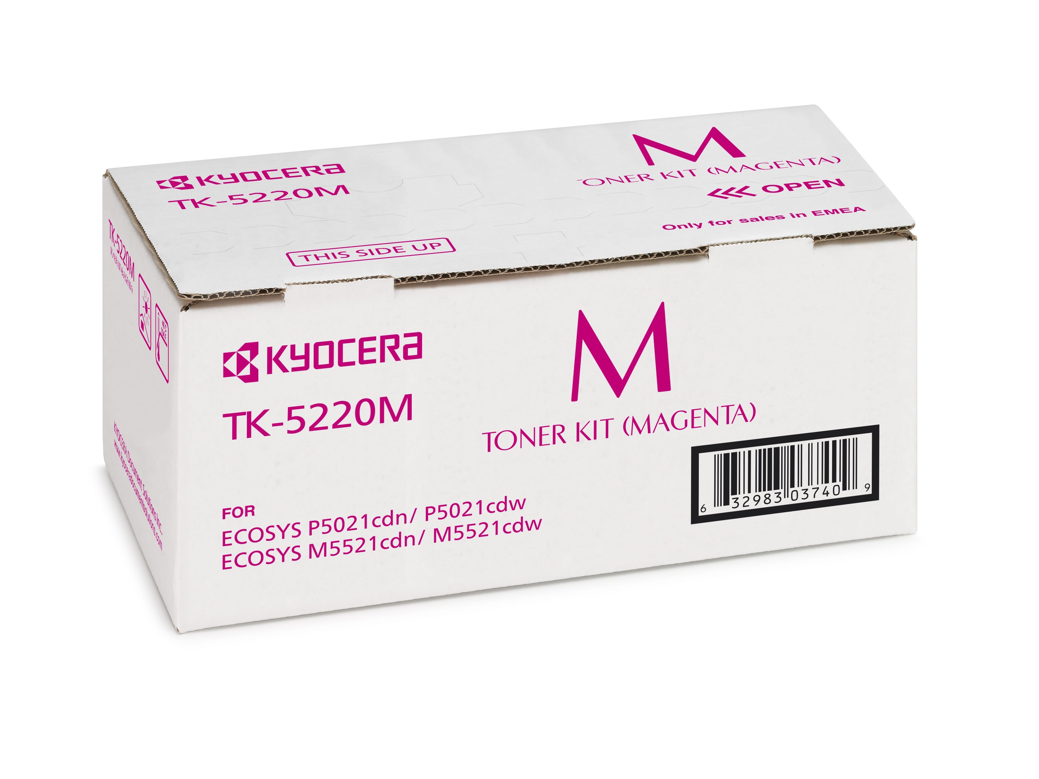 Картридж Kyocera TK-5220M для P5021cdn/cdw, M5521cdn/cdw Magenta 1T02R9BNL1 1T02R9BNL1