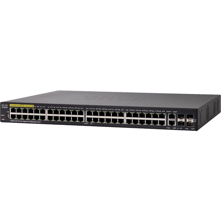 Коммутатор Cisco SG350-52 52-port Gigabit Managed Switch SG350-52-K9-EU SG350-52-K9-EU