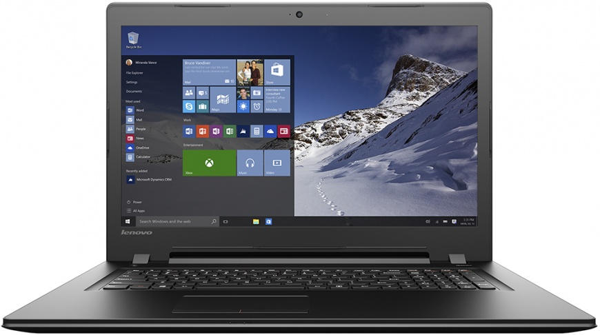 Ноутбук Lenovo B7180 (grey 17.3" HD+ Pen 4405U/4Gb/500Gb/DVDRW/DOS) (80RJ00EYRK) 80RJ00EYRK