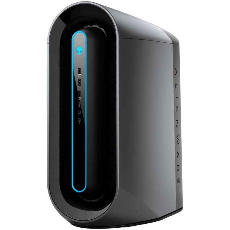 Персональный компьютер Dell Alienware Aurora R12 Intel Core i7 11700F(2.5Ghz)/16384Mb/512SSDGb/noDVD/Ext:nVidia GeForce RTX3060 Ti(8192Mb)/war 2y/Dark Side of the Moon/Win 10 R12-4670 R12-4670
