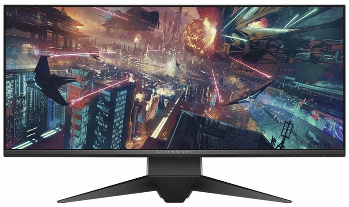 Монитор Dell 34.1" AW3418DW, Curved, IPS, 3440x1140, 4ms, 300cd/m2, 1000:1, 178/178, Height adjustable, Swivel ,HDMI, DP, 4xUSB 3.0, Alien FX Lightning, G- 3418-7056 3418-7056