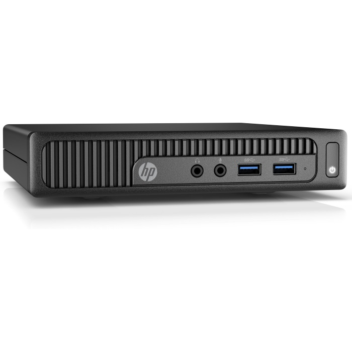 Персональный компьютер HP 260 G2, Intel Celeron 3855U, DDR4 4Гб, 128Гб(SSD), Intel HD Graphics 510, Windows 10, черный 3KU81ES 3KU81ES