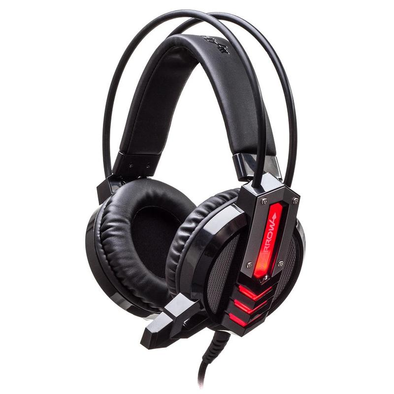 Наушники с микрофоном OKLICK ARROW черный 2.2м мониторные оголовье HS-L450G HS-L450G
