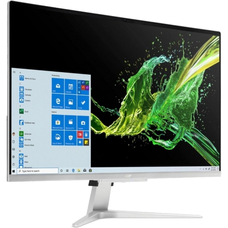 Моноблок Acer Aspire C27-1655 27" Full HD i5 1135G7 (2.4)/16Gb/SSD512Gb/MX330/CR/Endless/WiFi/BT/клавиатура/мышь/Cam/серебристый 1920x1080 DQ.BGGER.003 DQ.BGGER.003