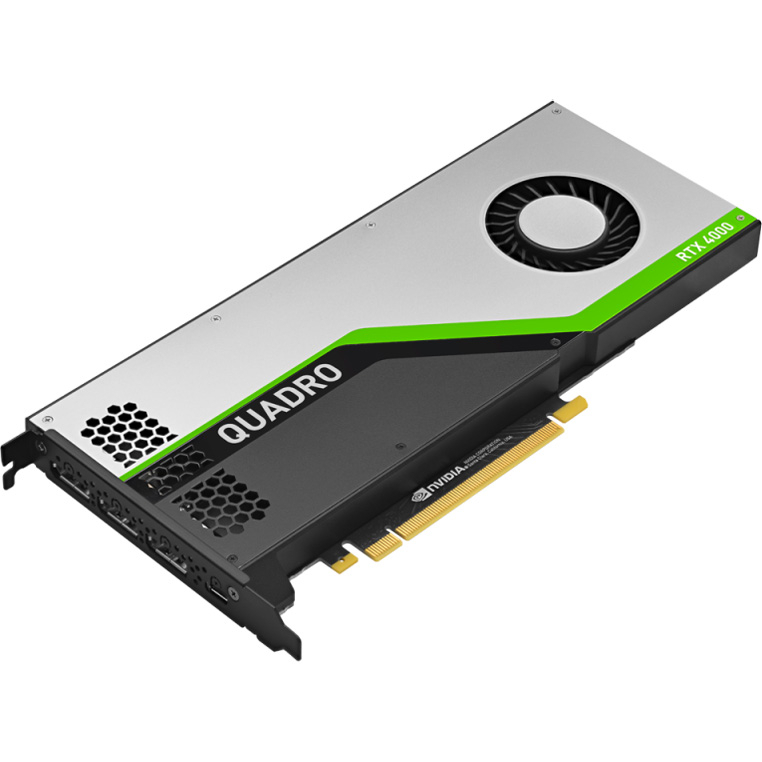 Видеокарта Dell 8GB NVIDIA Quadro RTX 4000 (3 DP +  Virtual Link) 490-BFCY 490-BFCY