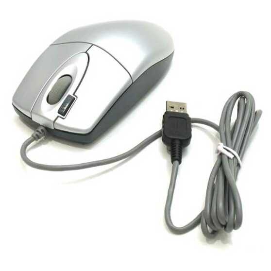 Мышь A4Tech  серебристый оптическая (1000dpi) USB (4but) OP-620D SILVER USB OP-620D SILVER USB #1