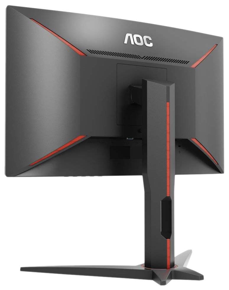 Монитор AOC 27" 1920x1080 VA WLED Curved 1800R 16:9 1ms VGA HDMI DP 3000:1 50M:1 178/178 250cd HAS Swiwel Black/Red C27G1 C27G1 #3