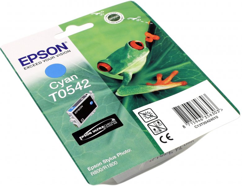 Картридж Original Epson [T054240] для Epson R800 Cyan T054240 #5