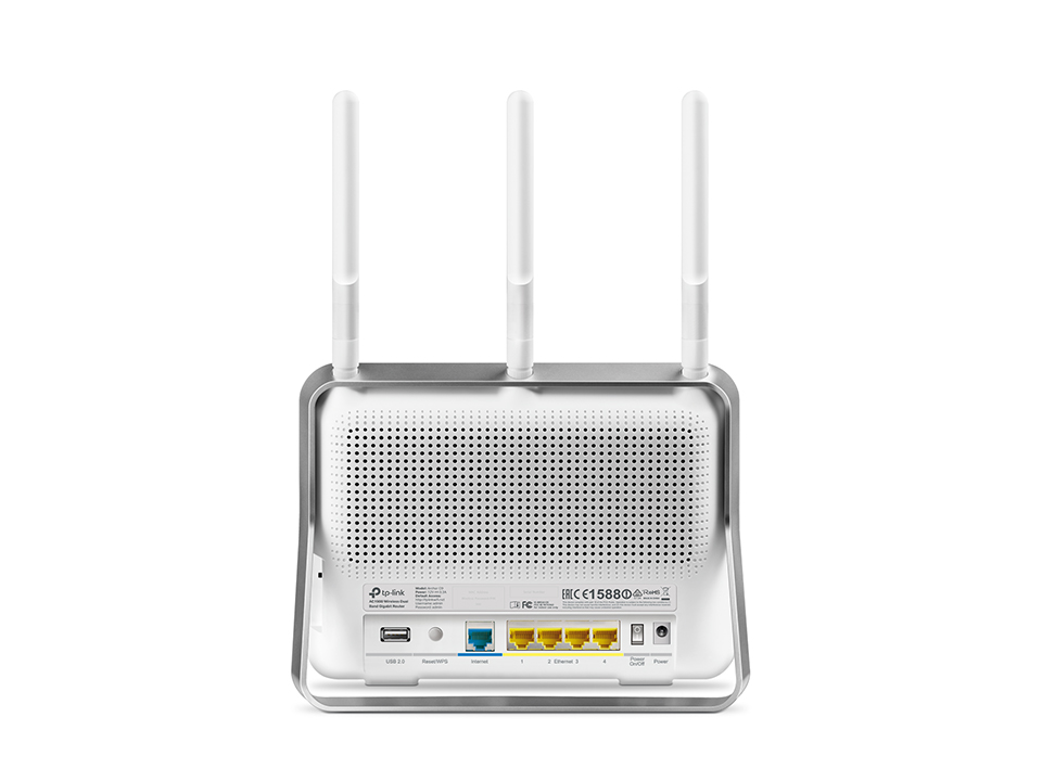 Маршрутизатор TP-Link AC1900 1300ac+600n, 802.11ac/a/b/g/n, 1*Gb WAN+4*Gb LAN, 1*USB 3.0+1*USB 2.0, 802.1Q TAG VLAN для IP Archer C9 Archer C9
