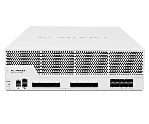 Межсетевой экран Fortinet FortiGate-3810D 6 x 100GE LR4/SR10 CFP2 slots, 2 x GE RJ45 Management Ports, SPU NP6 and CP8 hardware accelerated, 960 GB SSD onboard storage, dual AC power supplies FG-3810D FG-3810D