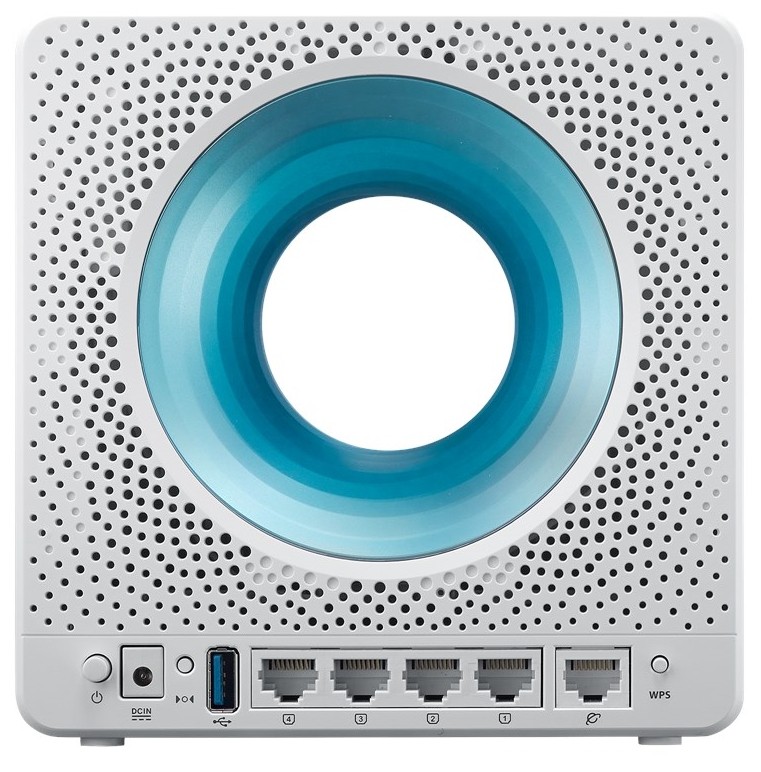 Роутер Asus BLUE CAVE/EEU // роутер  802.11b/g/n/ac, до 800 + 1734Мбит/c, 2,4 + 5 гГц, 4 внутренних антенны, USB 3.0 ; 90IG03W1-BM3000 BLUE CAVE BLUE CAVE