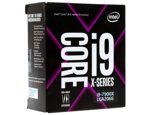 Процессор Intel Core i9-7900X 2.90GHz, Socket 2066, Cache 16.5MB, Без охлаждения, BOX BX80673I97900X BX80673I97900X