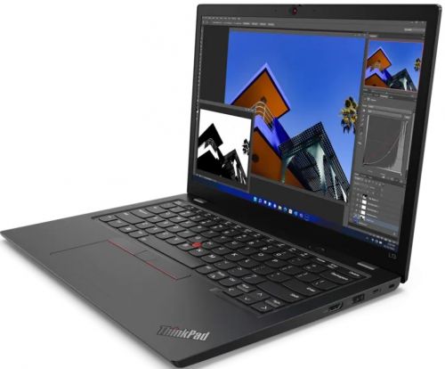 Ноутбук Lenovo ThinkPad L13 G3 Ryzen 5 Pro 5675U 8Gb SSD256Gb AMD Radeon Rx Vega 7 13.3" IPS WUXGA (1920x1200)/ENGKBD noOS black WiFi BT Cam 21BAA01UCD 21BAA01UCD