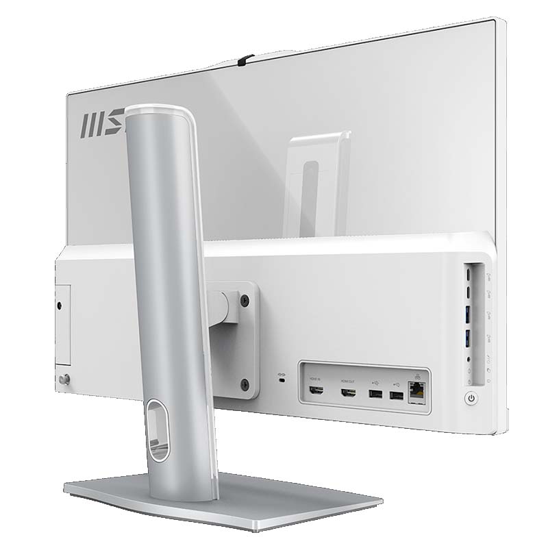 Моноблок MSI Modern AM242TP 12M-062XRU 23.8" Full HD Touch i7 1260P (4.7) 16Gb SSD512Gb Iris Xe noOS GbitEth WiFi BT 120W Cam белый 1920x1080 9S6-AE0712-062 9S6-AE0712-062