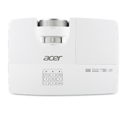 Проектор Acer P5327W DLP projector, 1280*800, DLP 3D, 17 000:1, 4000 ANSI Lumens, 2.4kg, HDMI, Lan MR.JLR11.001 MR.JLR11.001
