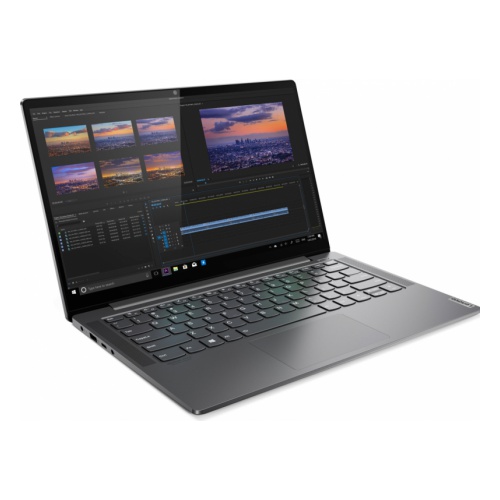Ноутбук Lenovo Yoga S740-14IIL i7 1065G7/16Gb/SSD1Tb/UMA/14"/UHD (3840x2160)/Windows 10/grey/WiFi/BT/Cam 81RS007ERU 81RS007ERU