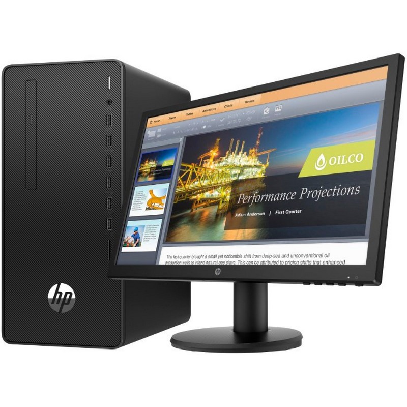 Компьютер HP Bundles 295 G6 MT MT AMD Ryzen 5 Pro 3350G(3.6Ghz)/8192Mb/256SSDGb/DVDrw/war 1y/W10Pro + Monitor P24v 294S1EA 294S1EA
