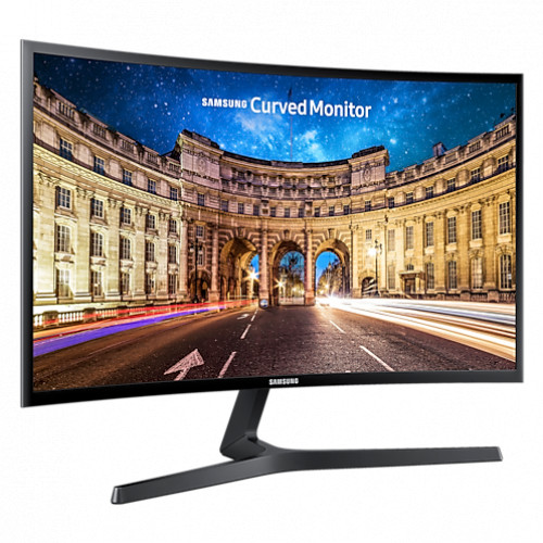 Монитор Samsung 27" C27F396FHI VA LED изогнутый 16:9 1920x1080 4ms 250cd 3000:1 178/178 D-Sub HDMI 60Hz Black (замена C27F390FHI) 1 years LC27F396FHICUZ LC27F396FHICUZ