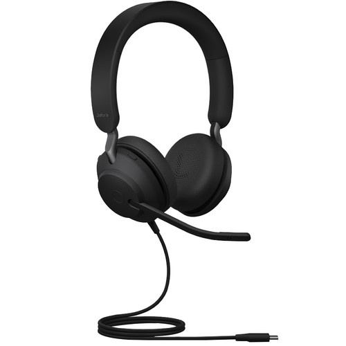 Гарнитура Jabra Evolve2 40, USB-A, MS Stereo 24089-999-999 24089-999-999