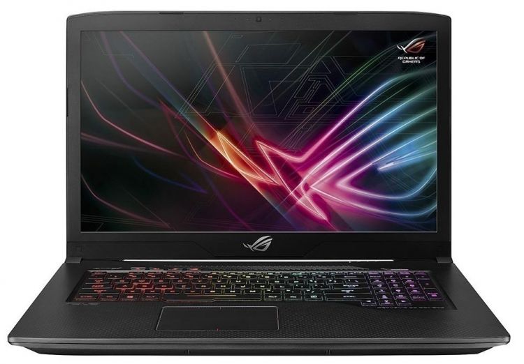 Ноутбук ASUS ROG GL503GE-EN067T 15.6"(1920x1080 (матовый))/Intel Core i7 8750H(2.2Ghz)/16384Mb/1000+128SSDGb/noDVD/Ext:nVidia GeForce GTX1050Ti(4096Mb)/Cam/BT/WiFi/war 2y/2.6kg/black metal/ W10 90NR0081-M00900