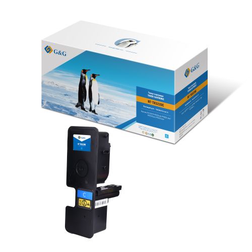 Тонер-картридж G&G голубой для Kyocera P5021cdn/P5021cdw/M5521cdn/M5521cdw  (1200стр) NT-TK5220C NT-TK5220C