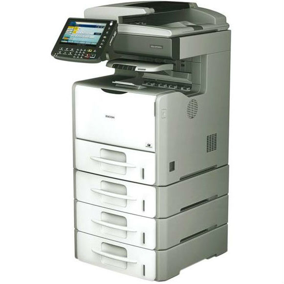 МФУ Ricoh LE SP 5210SF A4, 1Гб, 50стр/мин, дуплекс, LAN, факс, HDD128, ARDF50, старт.картридж (6000стр) 406924 406924