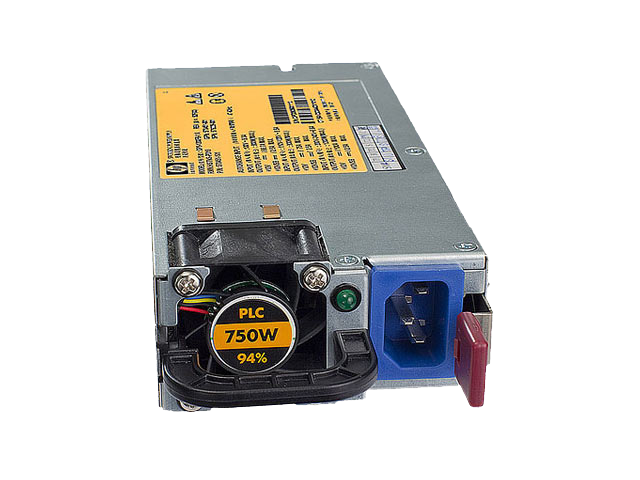 Блок питания HPE 750W Hot Plug Redundant Power Supply Option Kit 150G6/16xG6G7/180G6/330G6/360G6G7/370G6/380G6G7/385G5pG6G7/350G6/370G6/DL1000 512327-B21 512327-B21