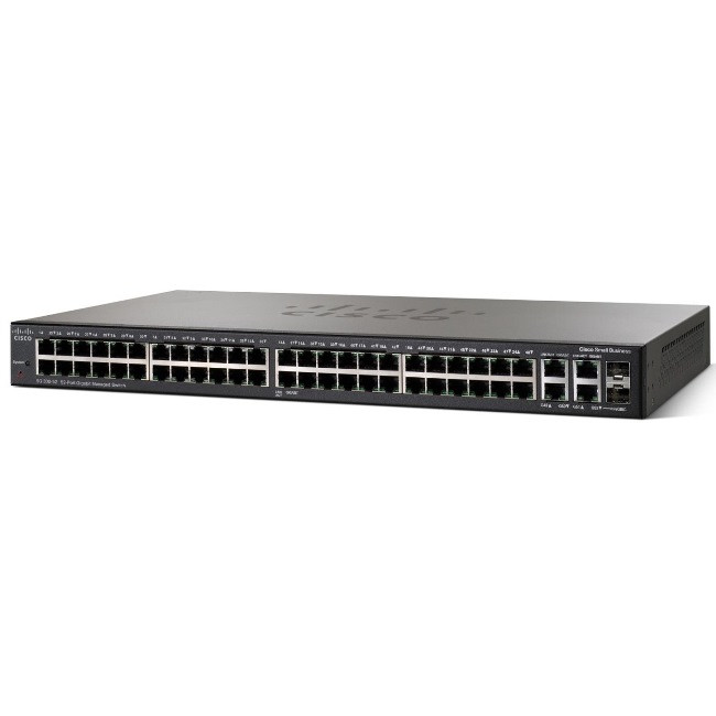 Комммутатор Cisco 52-портовый Gigabit управляемый коммутатор SRW2048-K9-EU SRW2048-K9-EU