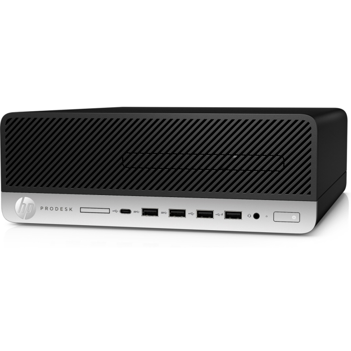 Компьютер HP ProDesk 405 G4 SFF Ryzen 5 PRO 2400G (3.6)/16Gb/SSD512Gb/Vega 11/DVDRW/CR/Windows 10 Professional 64/GbitEth/180W/клавиатура/мышь/черный 9UG14EA 9UG14EA